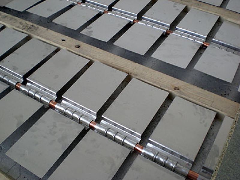 Aluminium-Wärmeverteiler